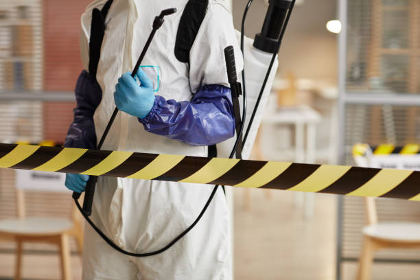 Professional Hoarding Cleanup technician working in Nutley, NJ